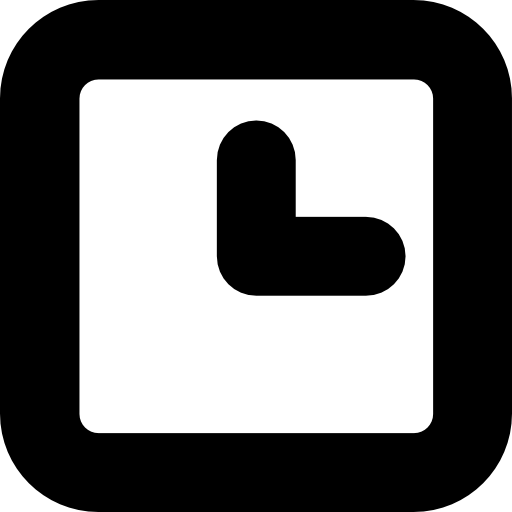 Square clock
